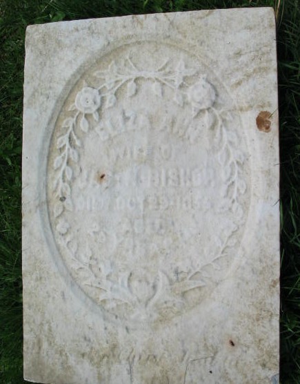 Eliza Ann Bishop tombstone
